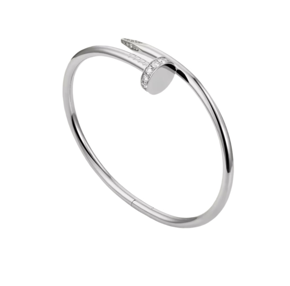 NAIL BRACELET SILVER