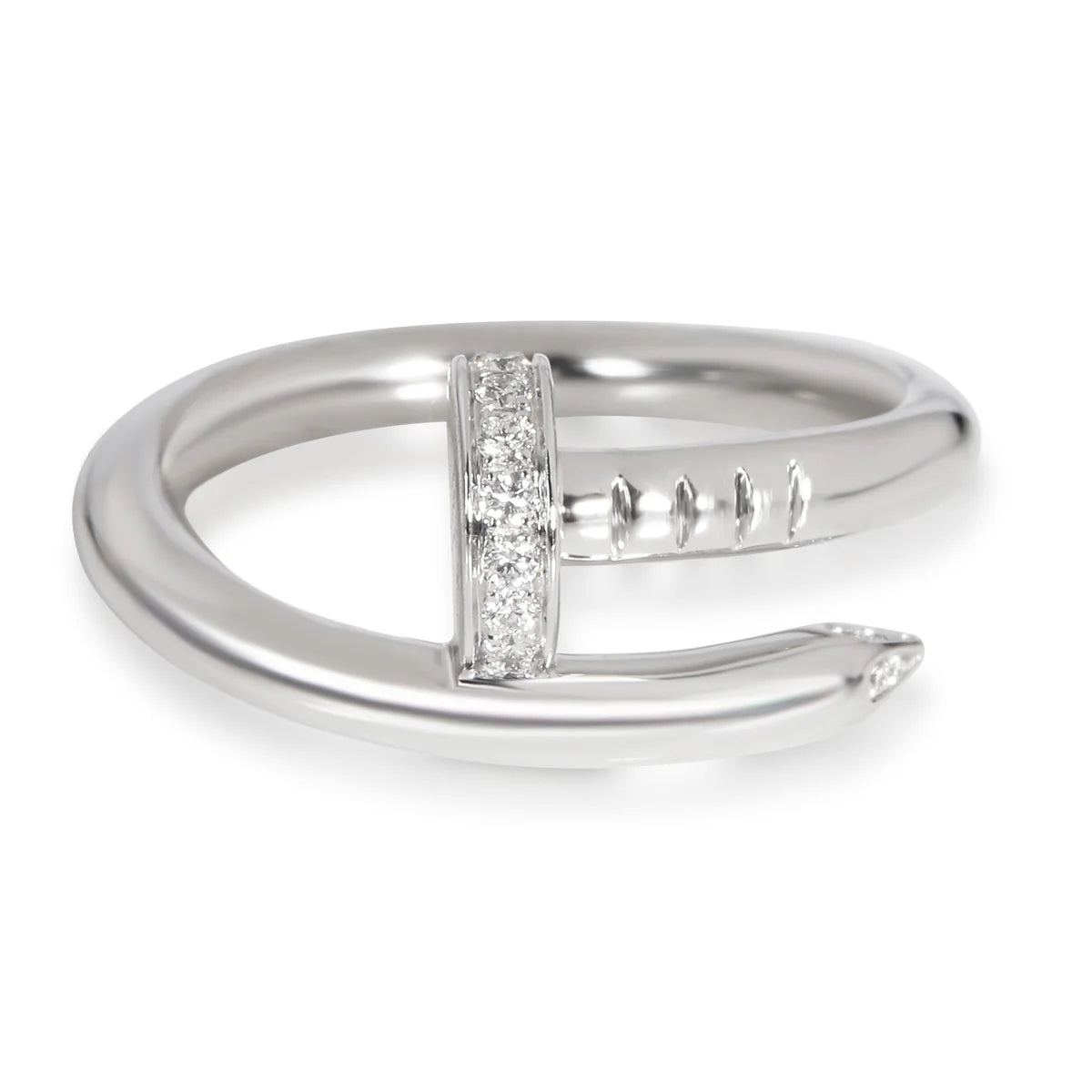 NAIL RING SILVER