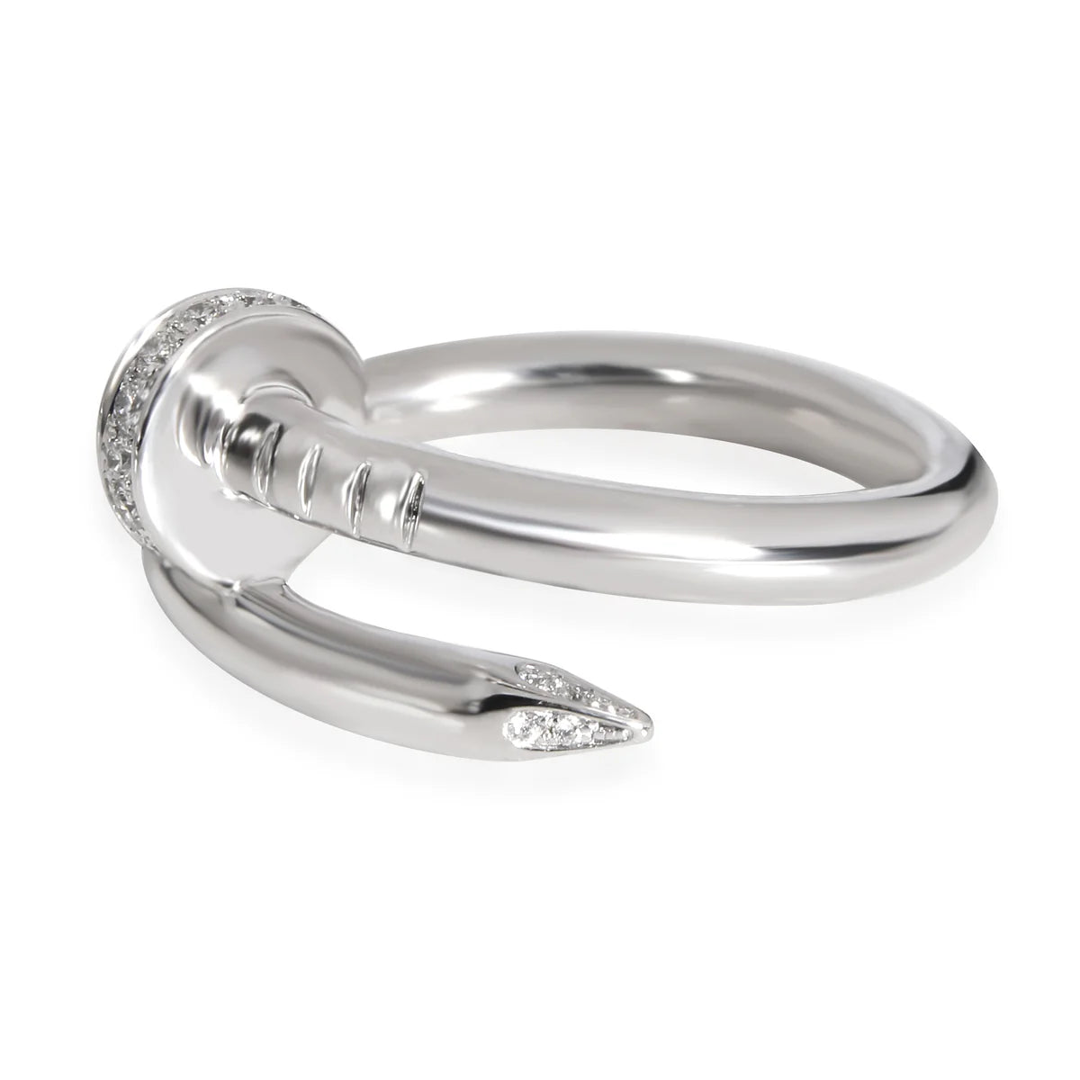 NAIL RING SILVER